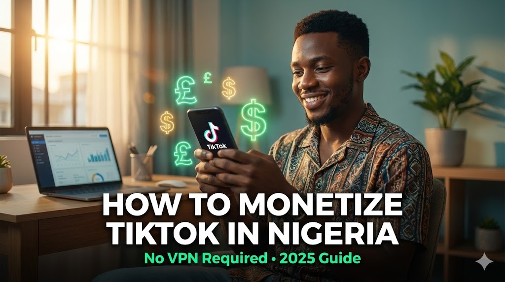 How to Monetize TikTok in Nigeria Without VPN: Create a UK Account Step-by-Step (2025 Guide)