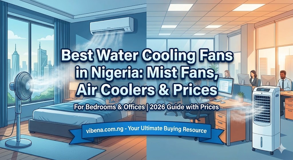 Best Water Cooling Fans in Nigeria: Mist Fans, Air Coolers and Prices for Bedrooms and Offices