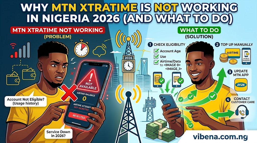 Why MTN XtraTime Is Not Working in Nigeria 2026 (And What to Do)